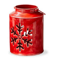Snowflake Enamel Lantern