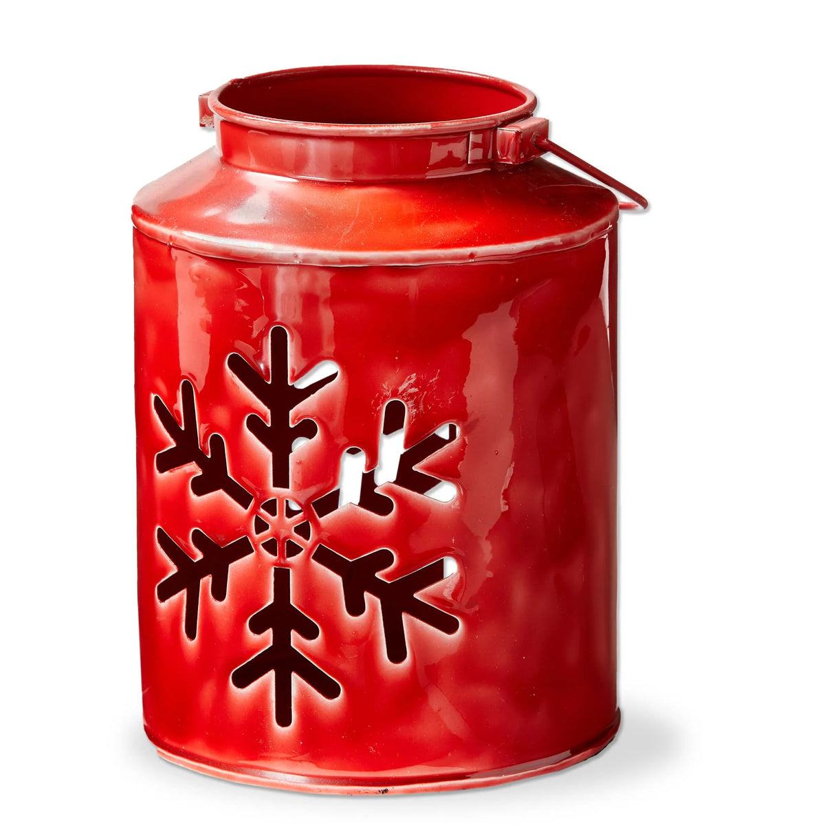 Snowflake Enamel Lantern