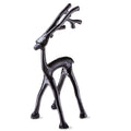 Cast Aluminum Reindeer (Black)