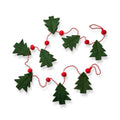 Christmas Tree Wool Felt Garland