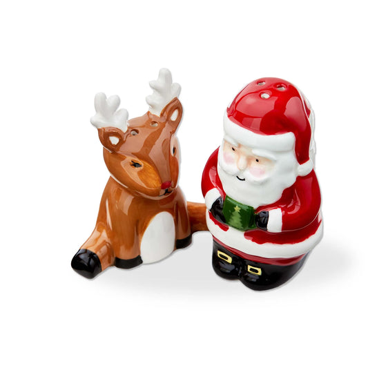 Santa & Reindeer Pepper Set
