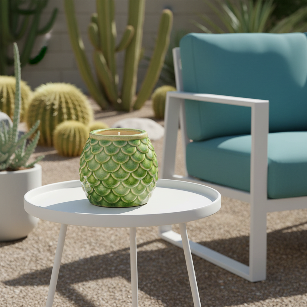 Scales Citronella Candle Green