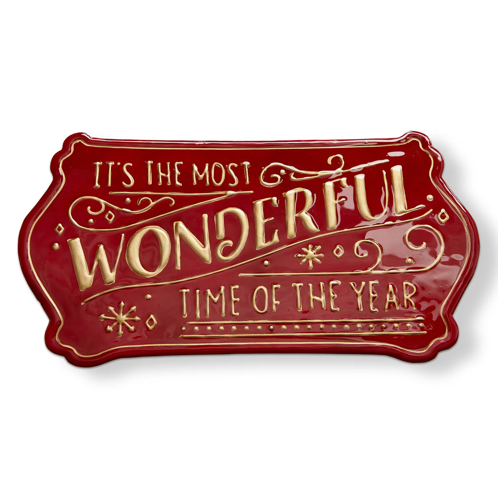 It's The Most Wonderful Time Wall Sign