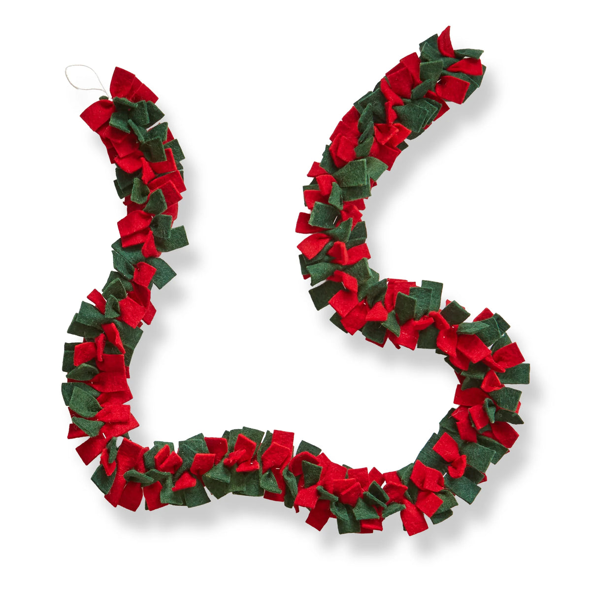 Knotted Felt Garland