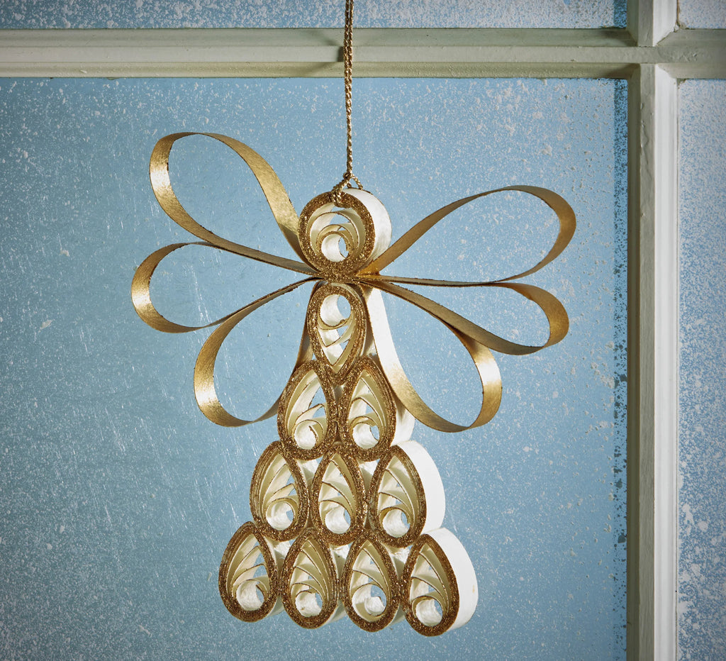 Ornament - Quilled Paper Angel