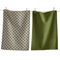 Christmas Holy & Dots Dishtowel