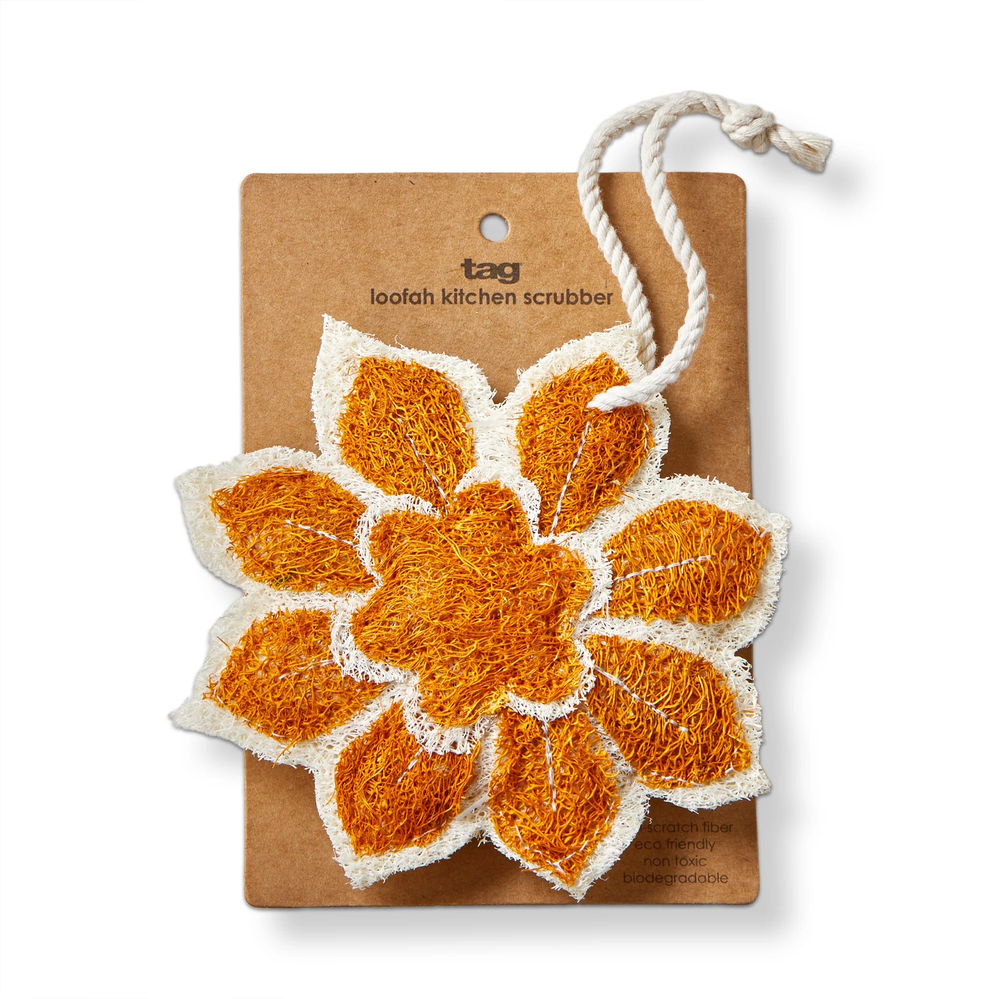 Sunflower Loofah Kitchen Scrubber