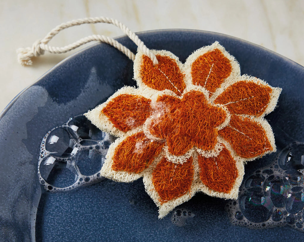 Sunflower Loofah Kitchen Scrubber