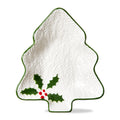 Tree With Holly Design Dish