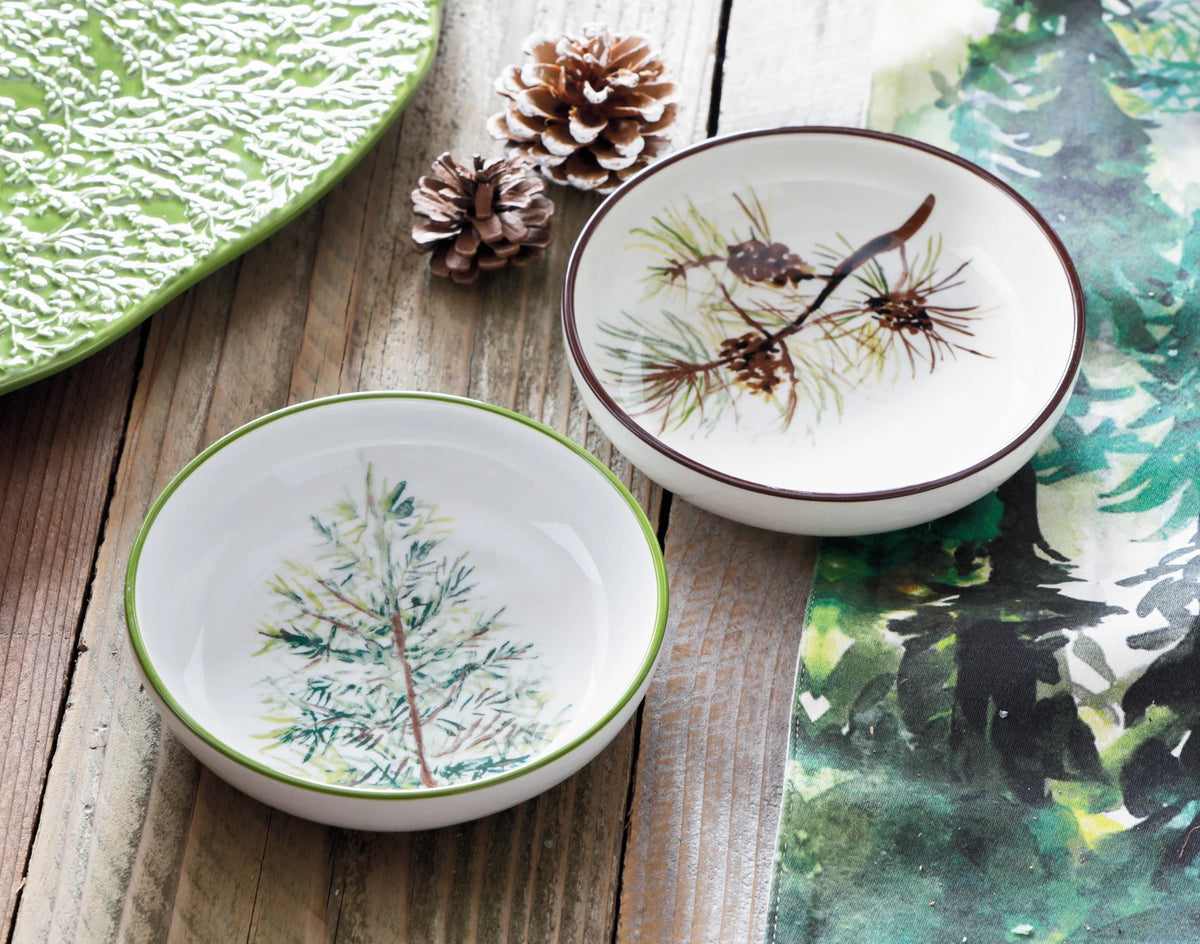 Northern Forest Shallow Bowl  (2 Styles)