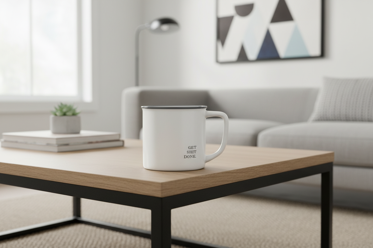 Face to Face Coffee Mug- Get Shit Done