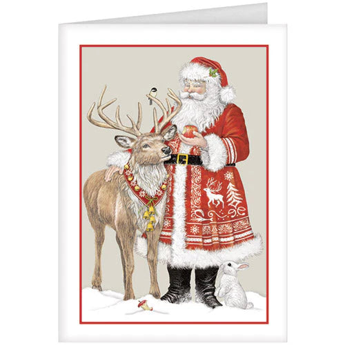 Nordic Santa  Greeting Card