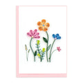 Quilling Greeting Card - Wildflowers Mini