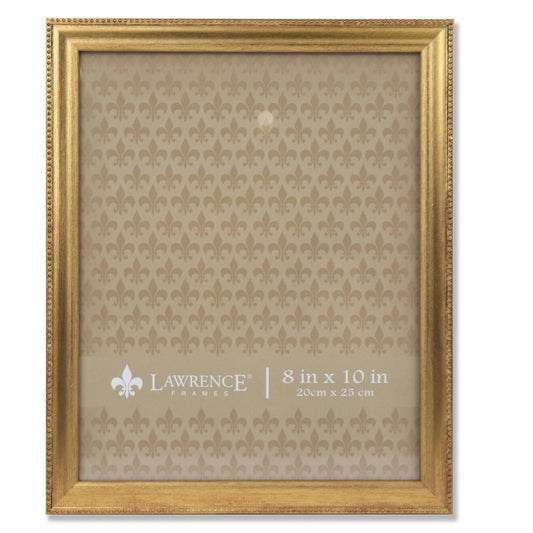 Lawrence Frame - Burnished Gold 8x10 Picture Frame