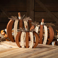 Wood Novelty Pumpkin ( 3 sizes)