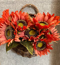 Sunflower Bush - Dark Orange