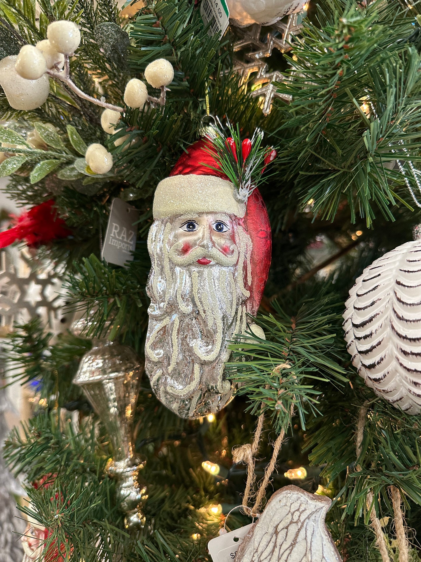 Santa Ornament