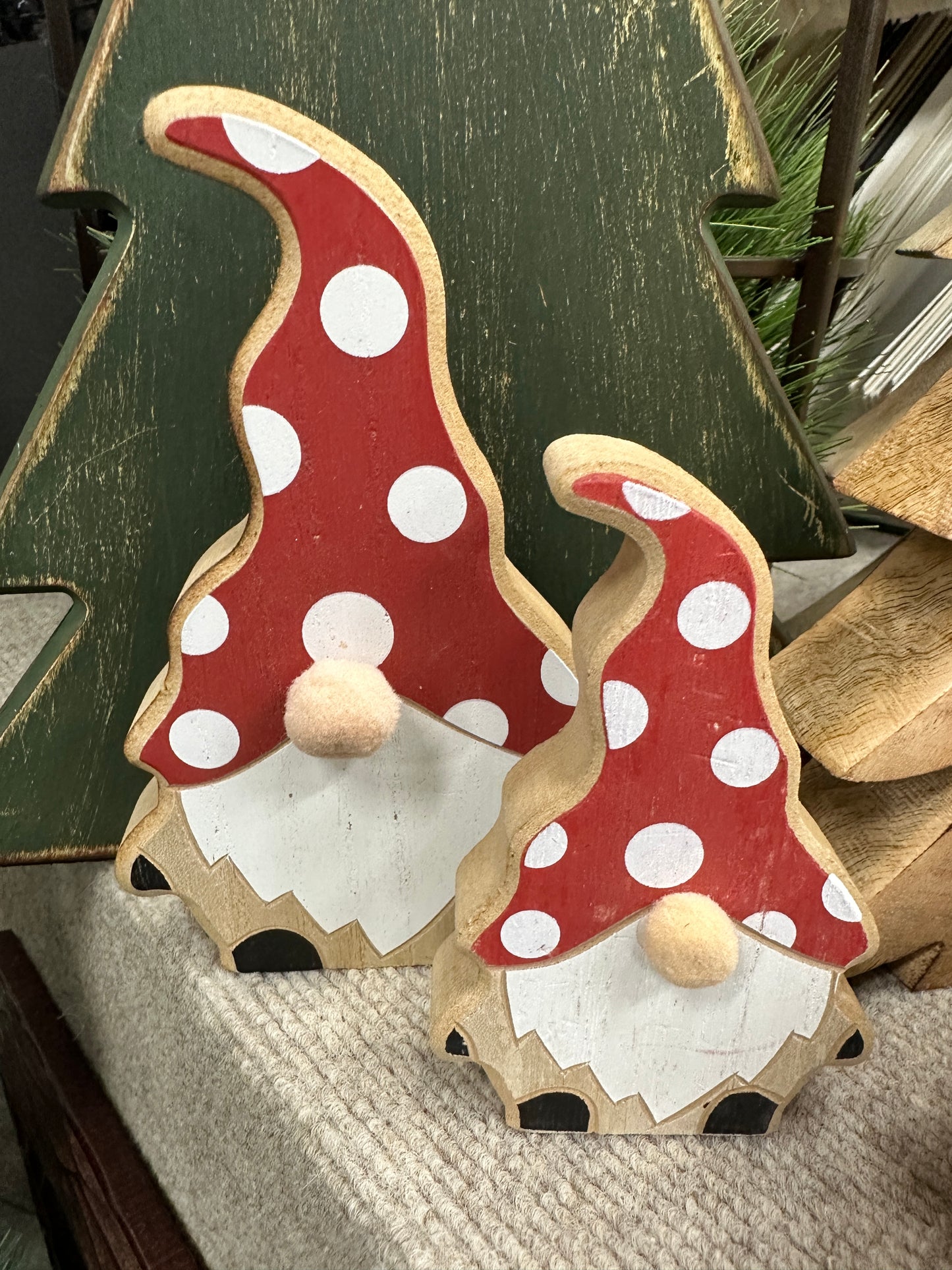 Wooden Gnomes