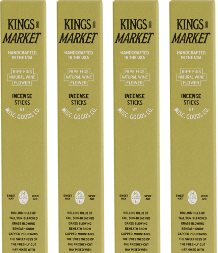 Misc. Goods Co. - "Kings Market" Stick Incense