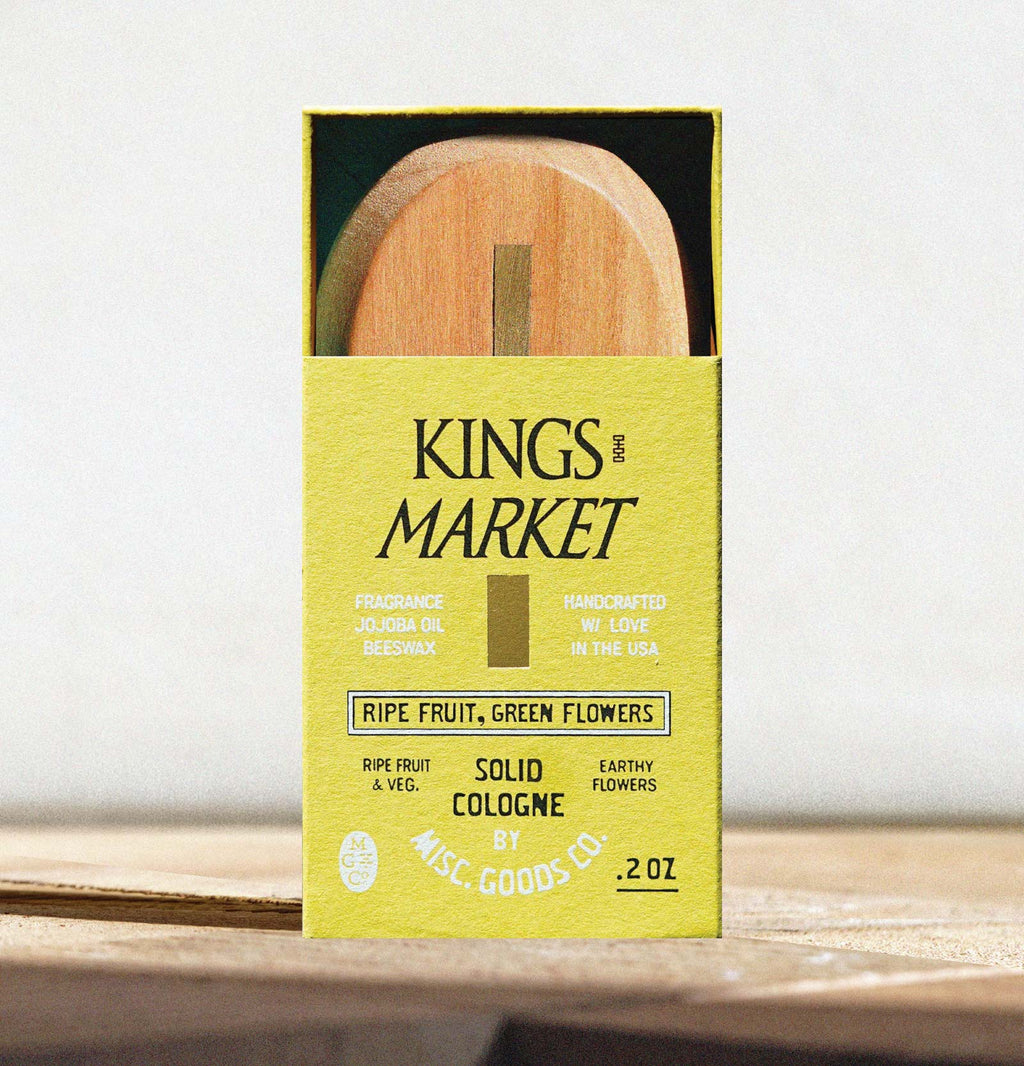 Misc. Goods Co. - "Kings Market" Solid Cologne