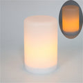 Amber Flame Illusion Pillar LED  4.5"