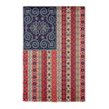 Americana BOHO by JG, Garden Applique Flag