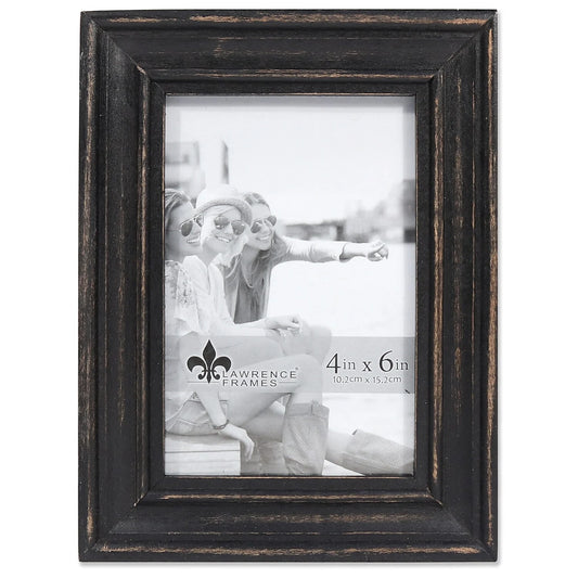 Lawrence Frame - Durham Weathered Wood Black (3 Sizes)