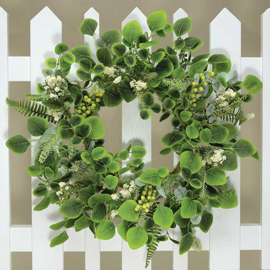 Fern Eucalyptus Wreath 27"