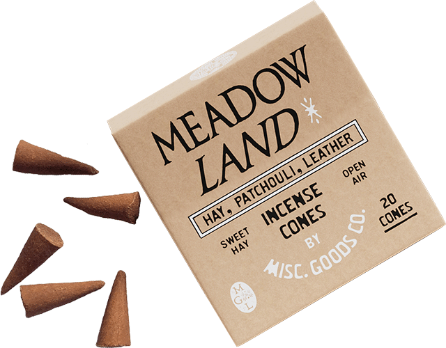 Misc. Goods Co. - "Meadowland" Cone Incense