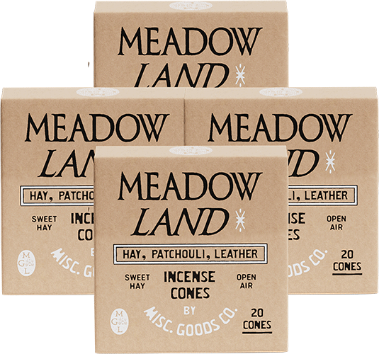 Misc. Goods Co. - "Meadowland" Cone Incense