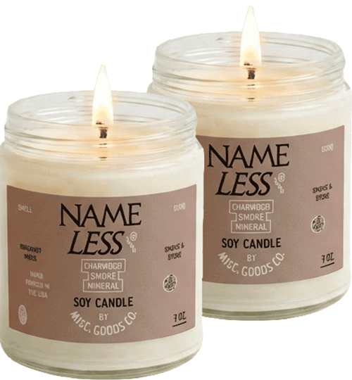 Misc. Goods Co. - "Nameless Earth" Soy Candle