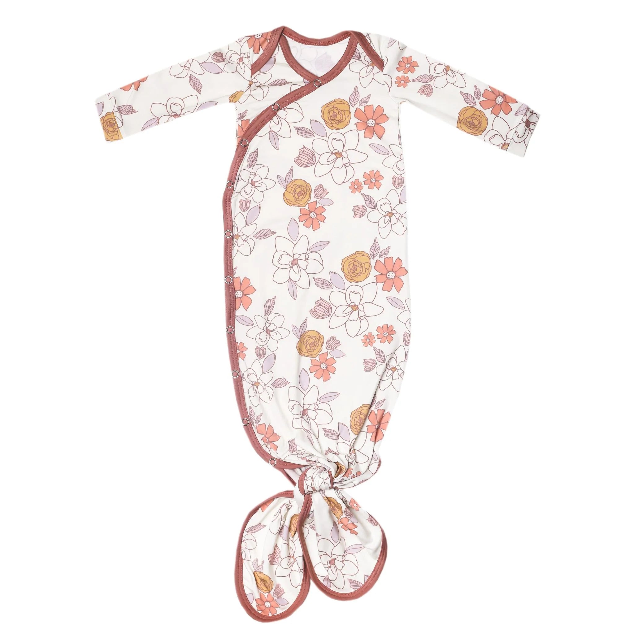 Copper Pearl Farmstead Newborn Knotted Gown