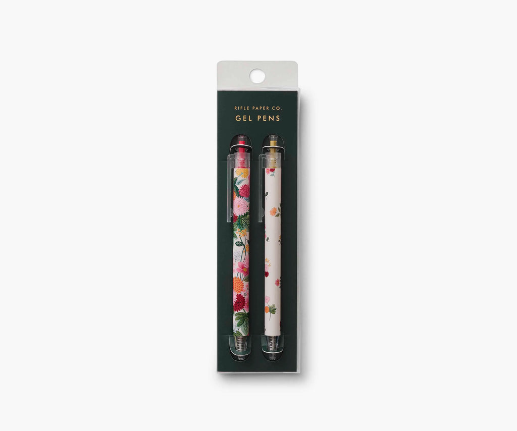 Rifle Paper Co. - Dahlia  Gel Pens (set/ 2)