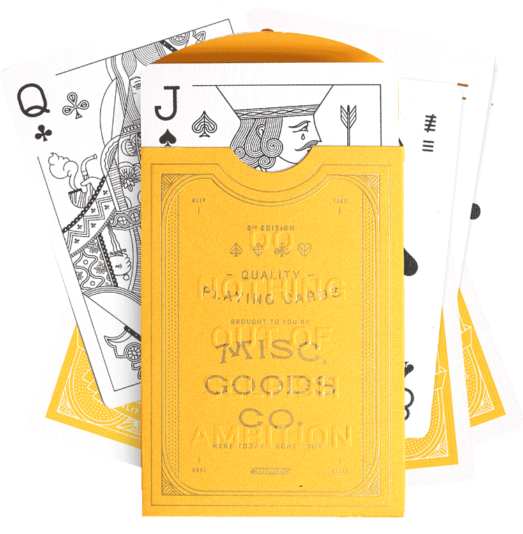 Misc. Goods Co. - "Misc. Goods" Playing Cards