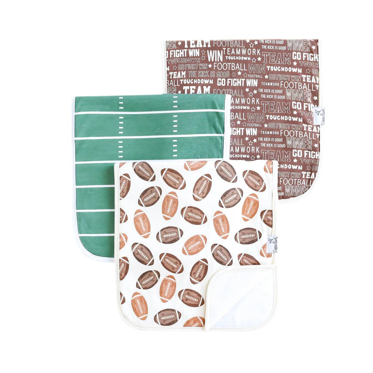 Copper Pearl Premium Burp Cloths