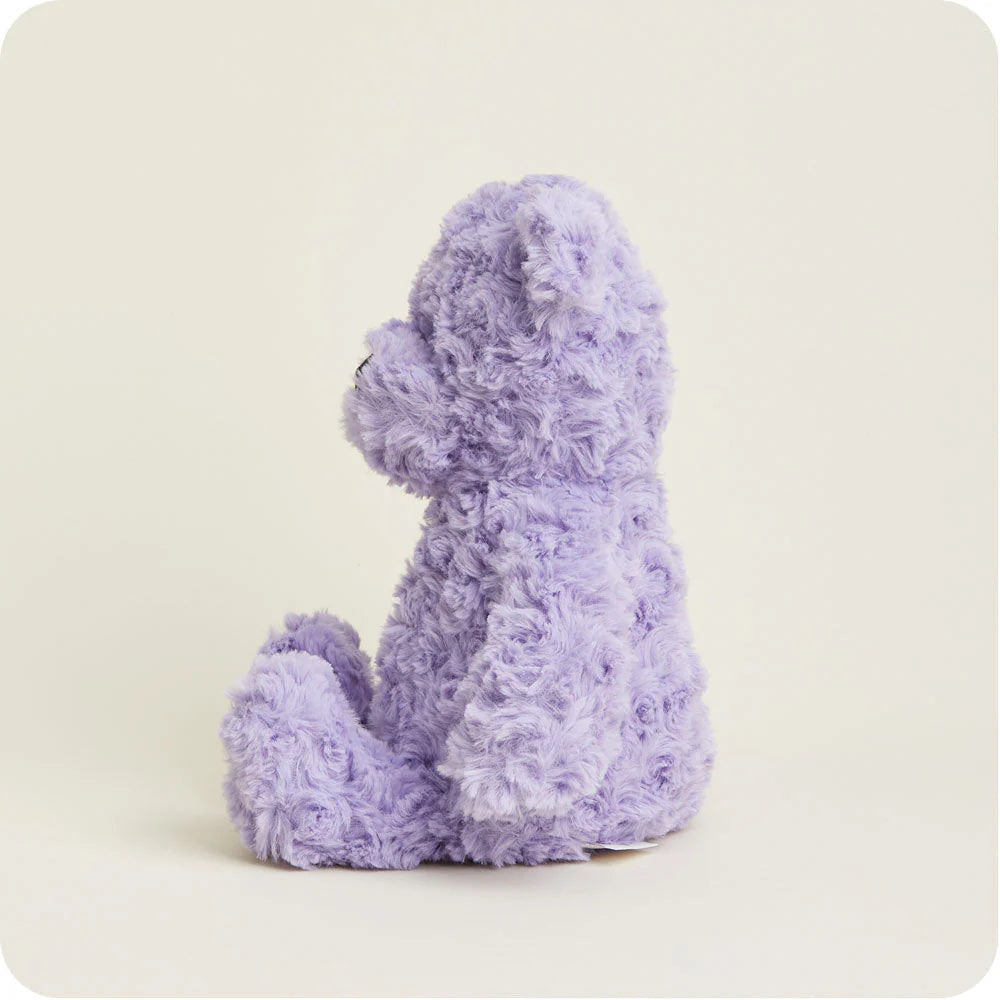Warmies - Purple Curly Bear