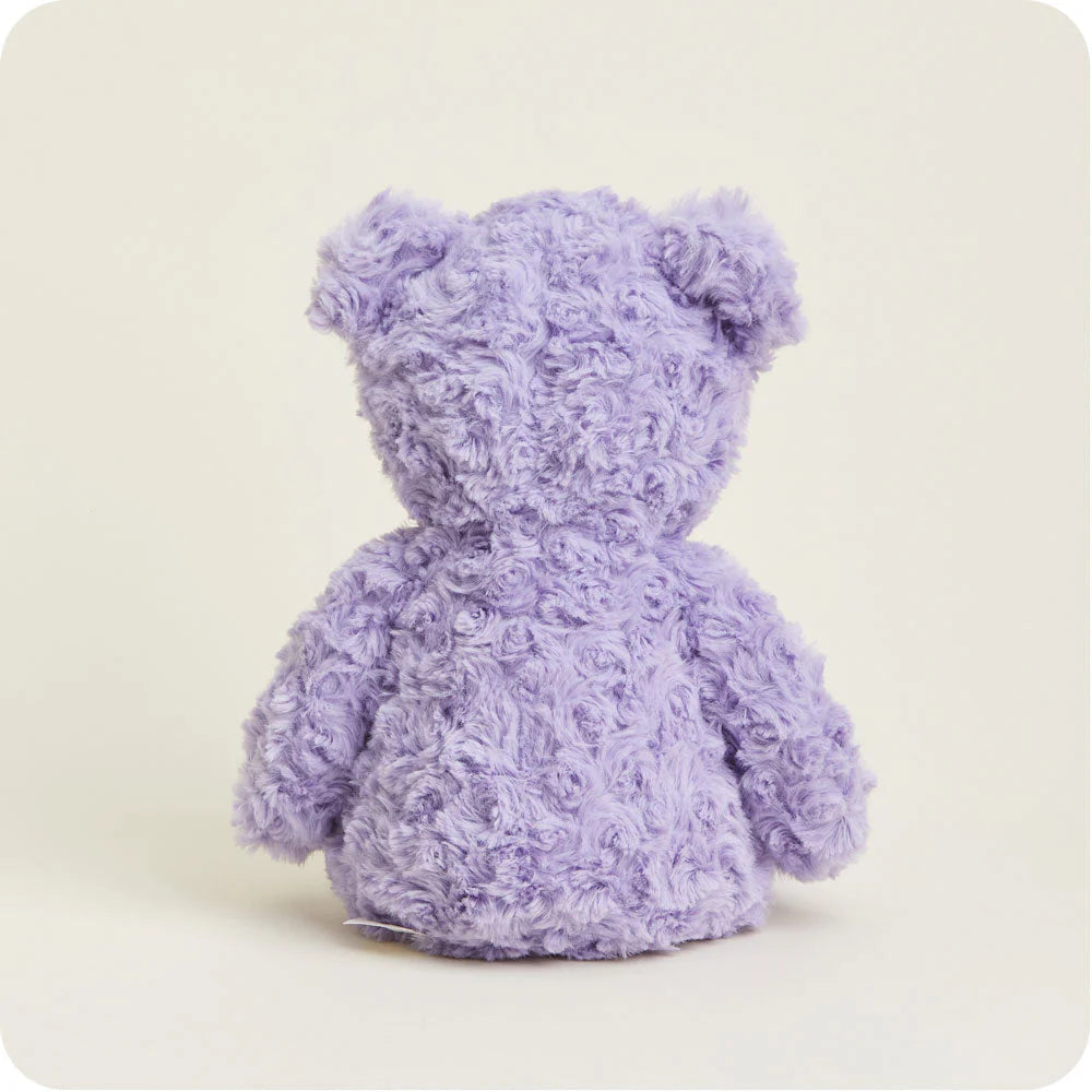 Warmies - Purple Curly Bear