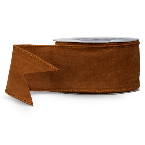 Cognac Suede Ribbon – Beckman Gallery