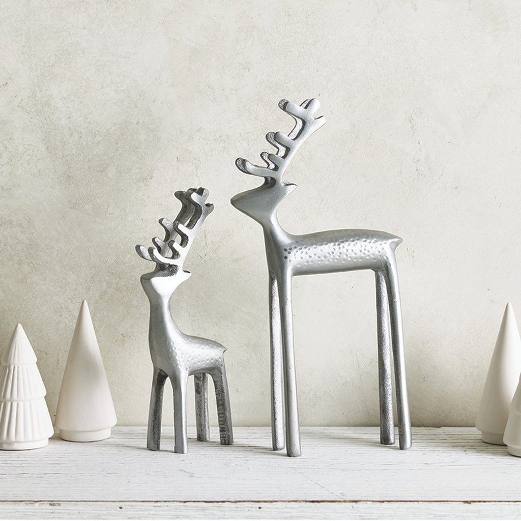 Deer - Silver (2 sizes)