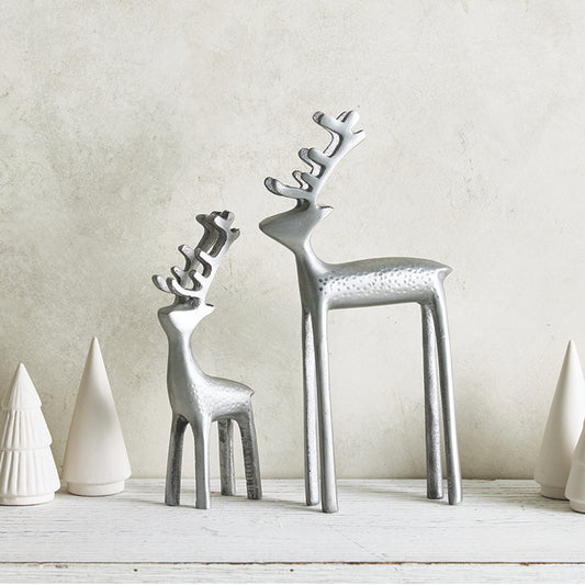 Deer - Silver (2 sizes)