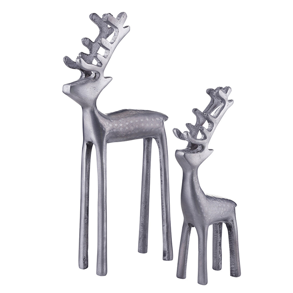 Deer - Silver (2 sizes)
