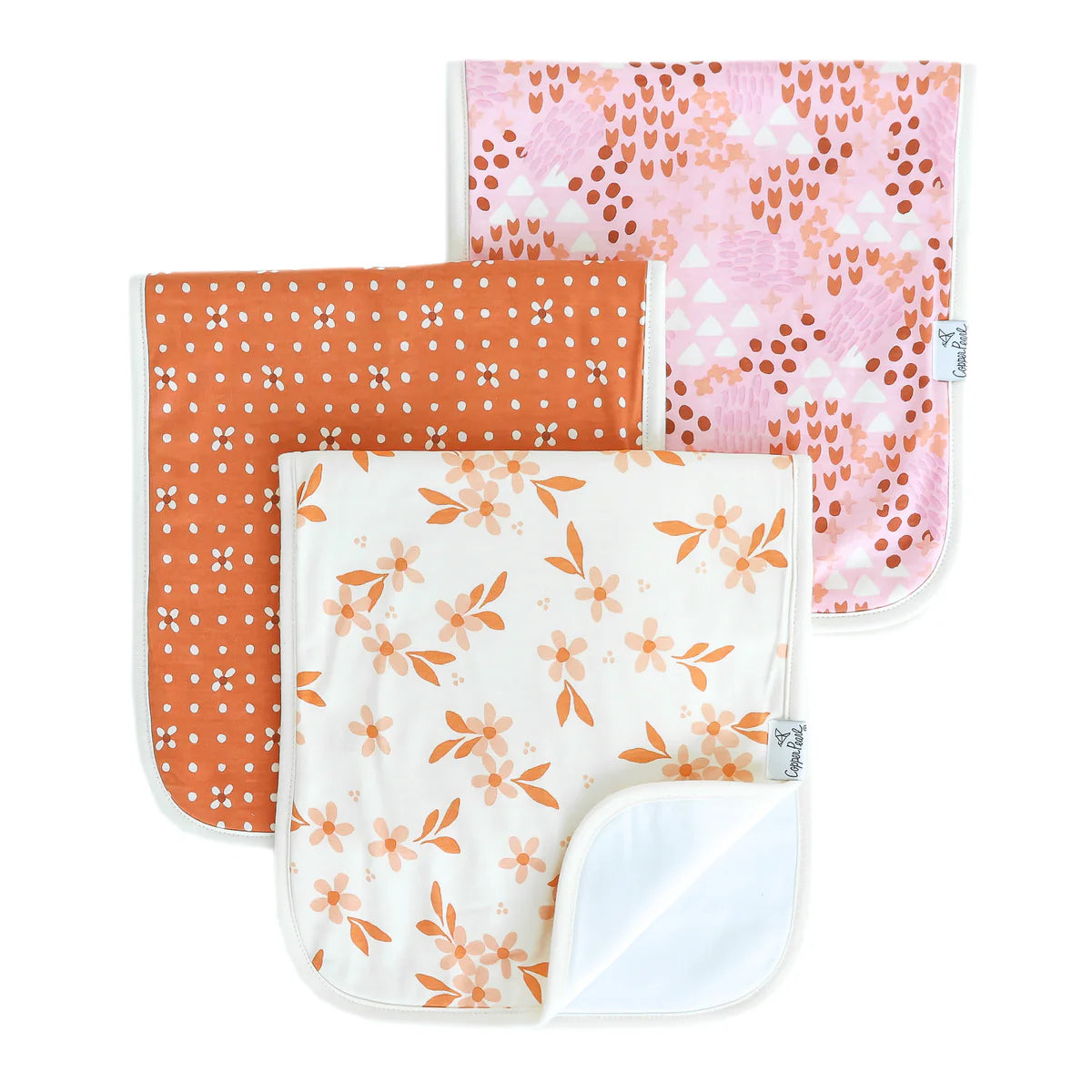 Copper Pearl - Premium Burp Cloths