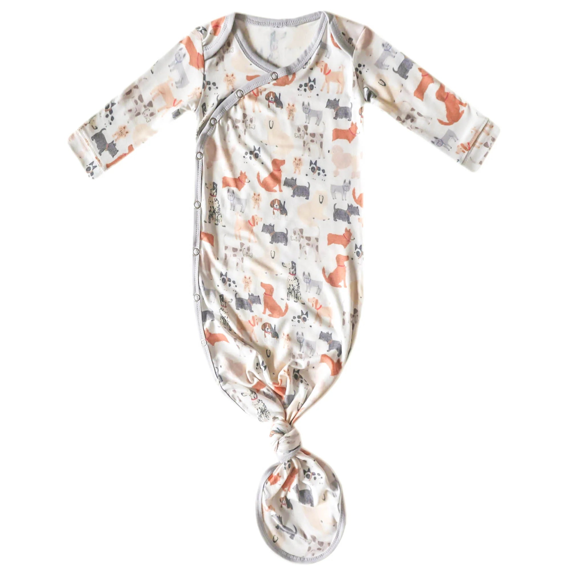 Copper Pearl Farmstead Newborn Knotted Gown