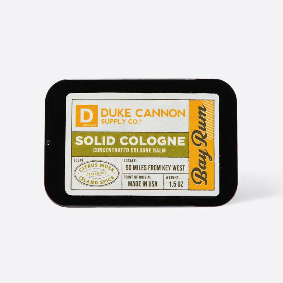 Duke Cannon Solid Cologne (Select from 3 Scents)