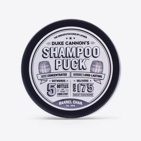 Shampoo Puck- Barrel Char No. 004