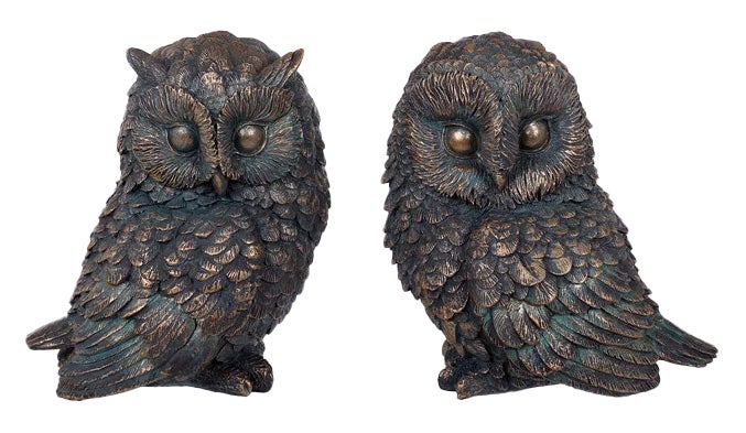 Antique Copper Owl