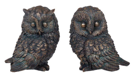 Antique Copper Owl