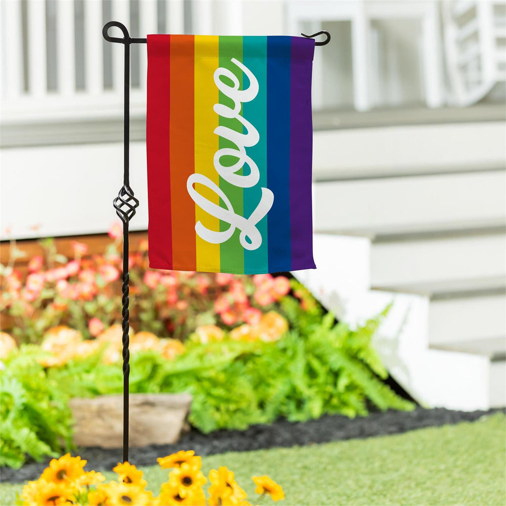All Love  Suede Garden  Flag