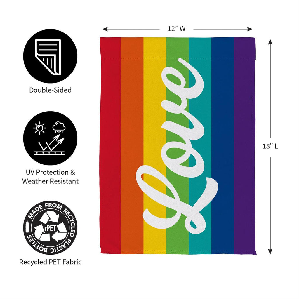 All Love  Suede Garden  Flag
