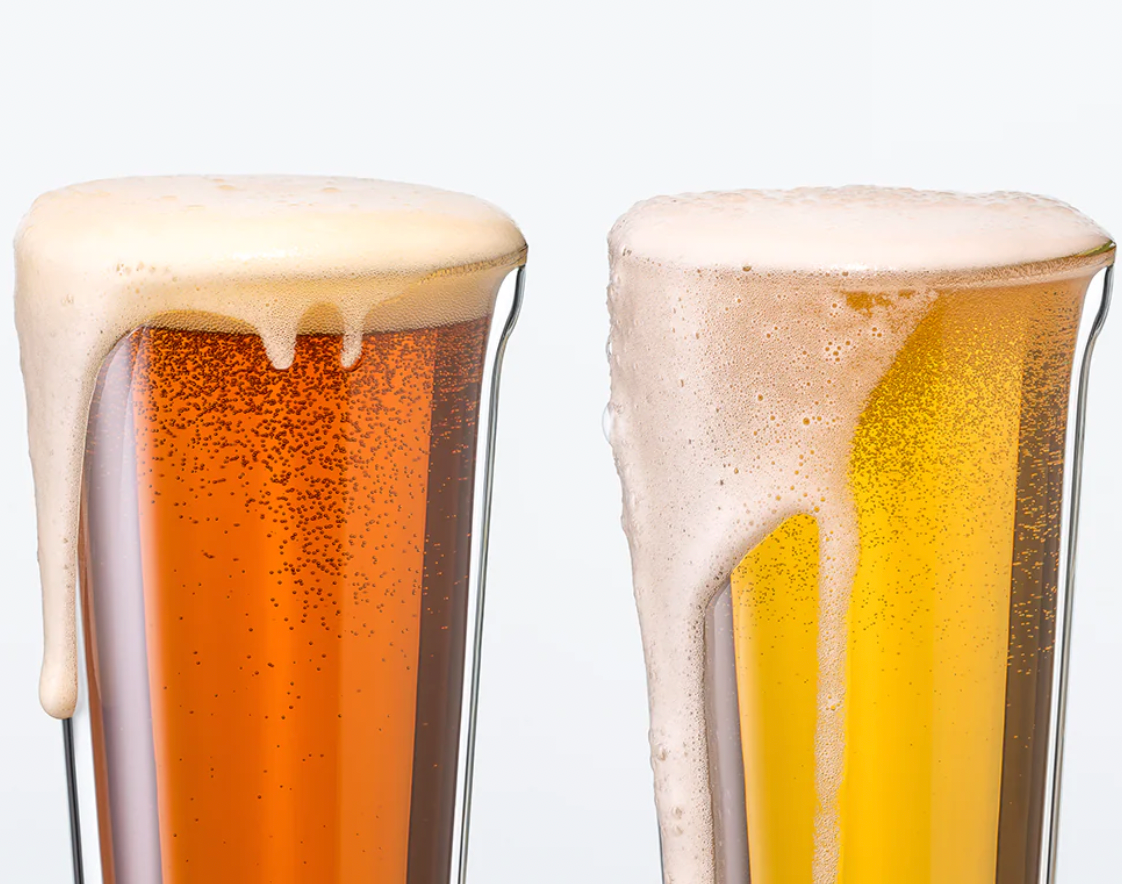 Pint Double Walled Glass Set of 2 Beckman Gallery